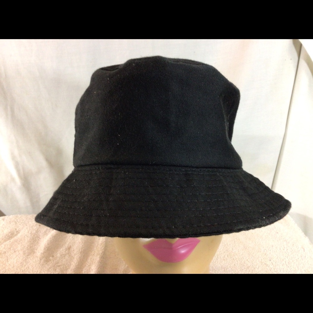 Cute Black Gillian Fishing Bucket Adjustable Hat